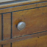 1960s chest of drawers wooden varnish