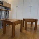 Elm bedside tables Maison Regain