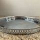 Vintage Sweden tray in silver metal from the 70s