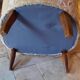 Paire de fauteuils crapaud