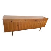 Vintage Scandinavian teak sideboard from the 60s, 70s