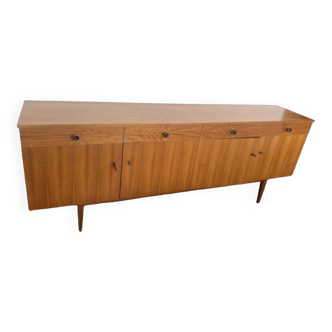 Vintage Scandinavian teak sideboard from the 60s, 70s