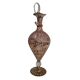 Elegante Ampolla in Vetro di Murano Rosa e Decori Dorati – Lavorazione Arti