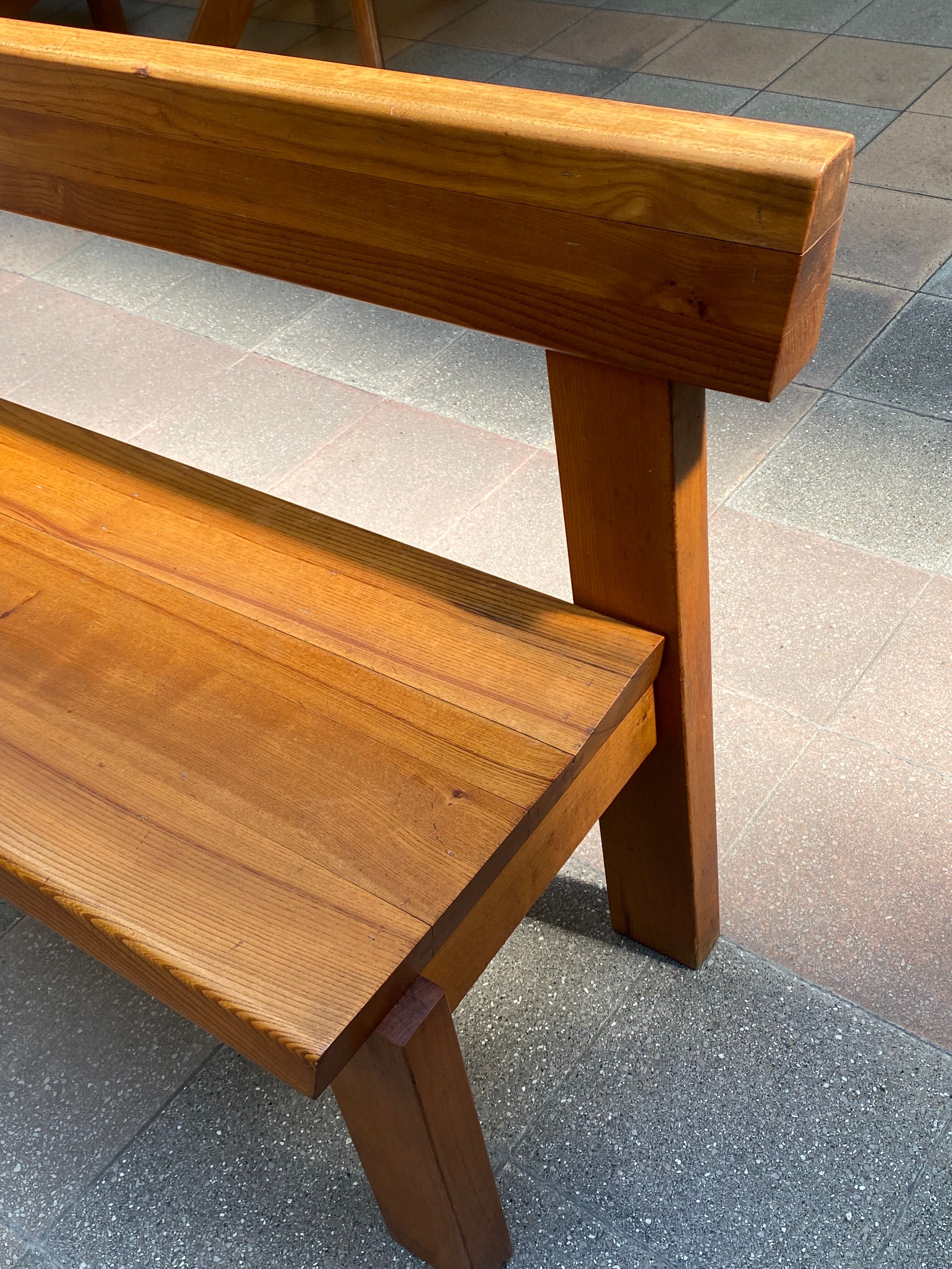 Bench by Pierre Chapo - Small model S35 - 70s