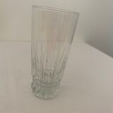 Verre à eau ou vase ciselé - marque ELF ANTAR
