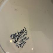 Lot de 5 assiettes plates Saint Amand Terre de Fer
