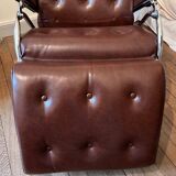 Fauteuil relax vintage lama