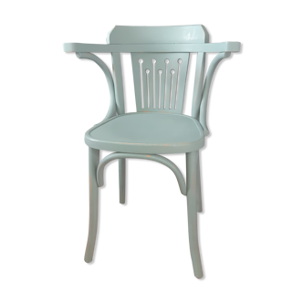 Fauteuil bistro patiné