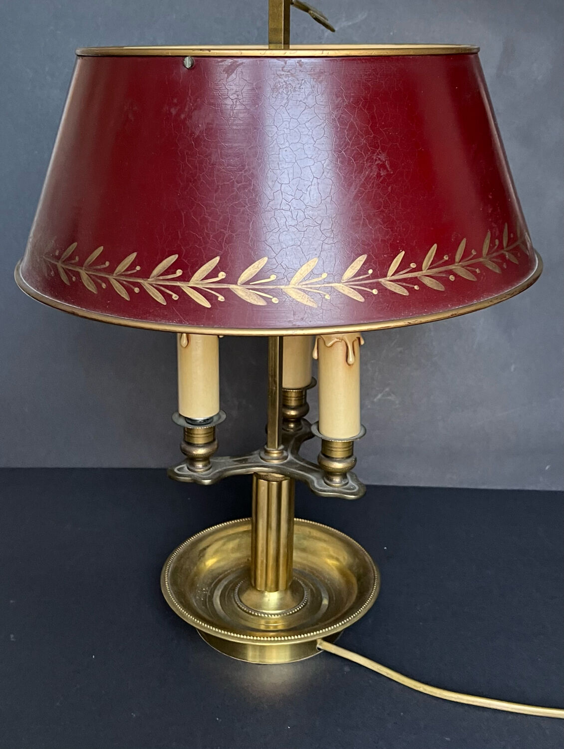 Three-burner lamp
