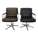 Pair of vintage office armchairs from the 60s and 70s by Wilkhahn