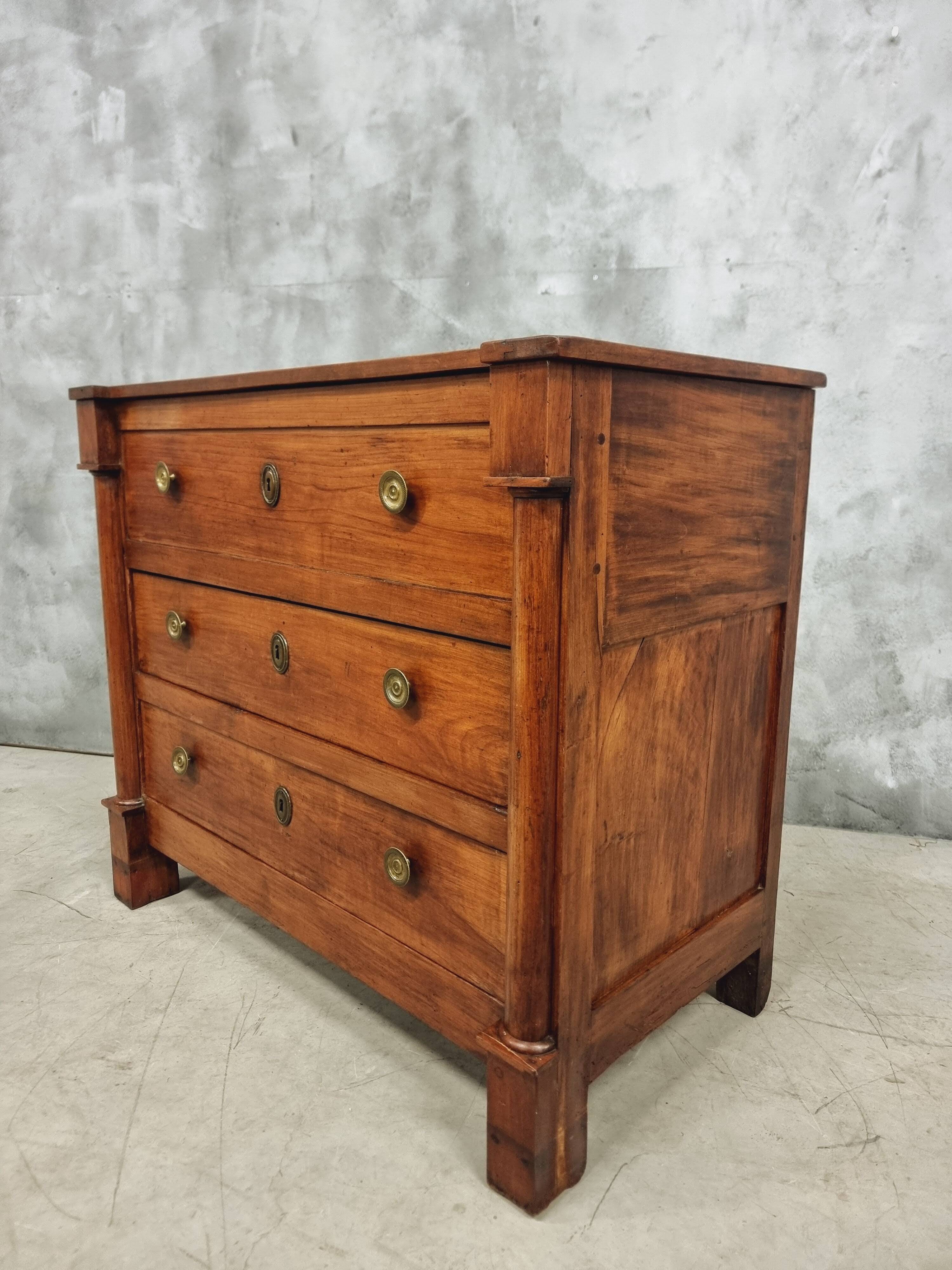 Antique chest of drawers from France from the 19th century