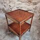 Table d’appoint vintage en acajou – France, années 50/60
