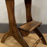 Small folding step stool from the 19th century
