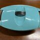 Le Creuset vintage blue casserole dish 5.5L