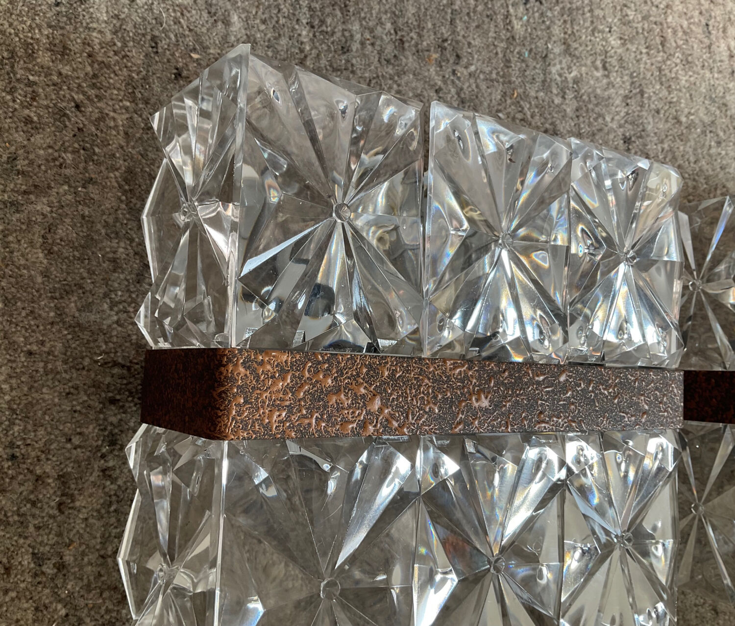 Pair of Erco wall lights from the 60s and 70s