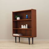 Bibliothèque en teck, design danois, années 1970, production : Danemark