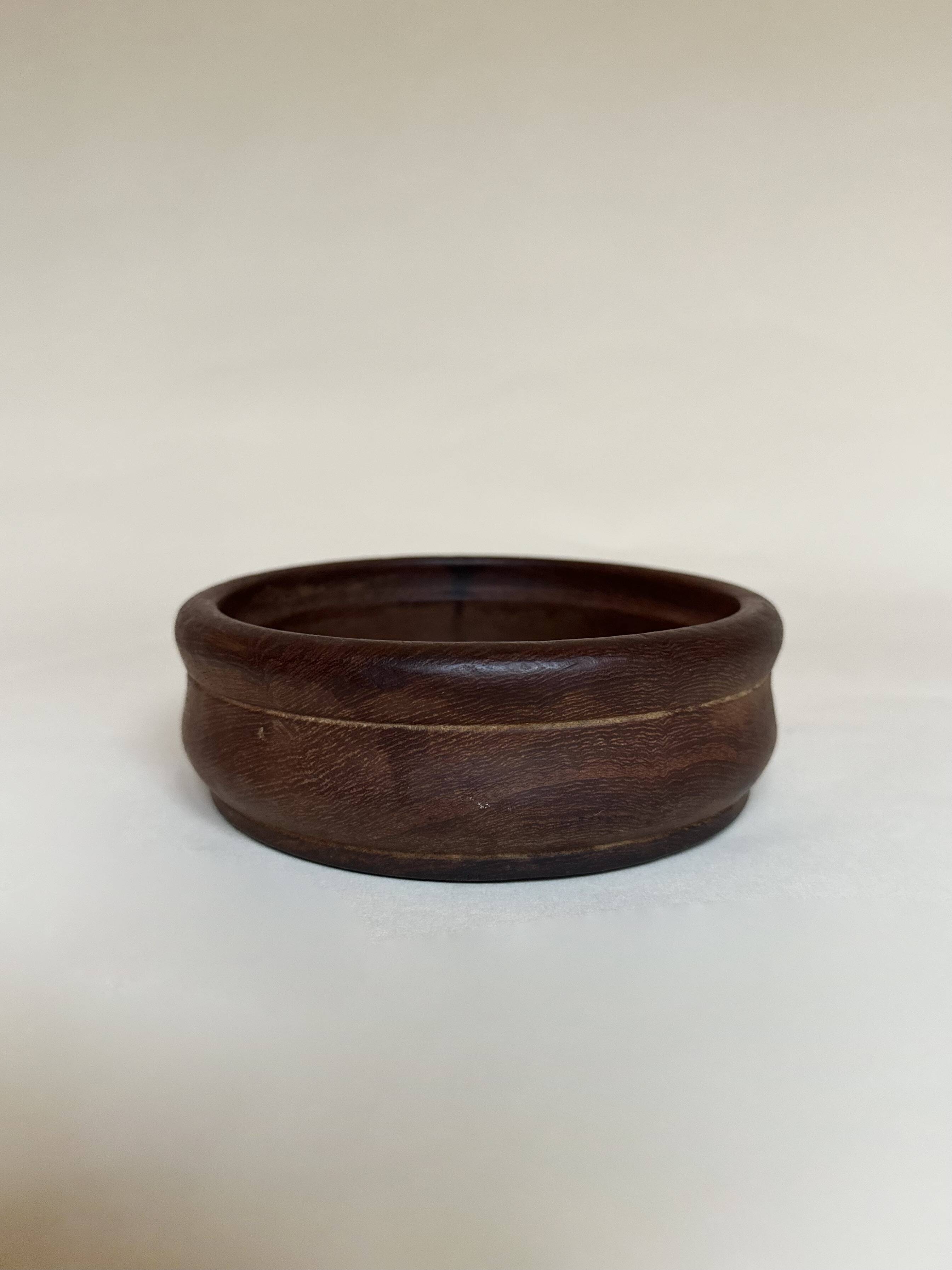 Pair of raw wood pocket vases