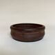 Pair of raw wood pocket vases