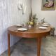 Vintage extendable table