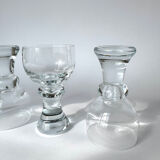 Vintage Holmegaard Per Lutken Hunter Jaeger Design Port Wine Glasses -
