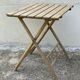 Vintage 1960 folding wooden table