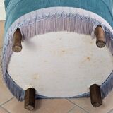 Velvet toad armchair