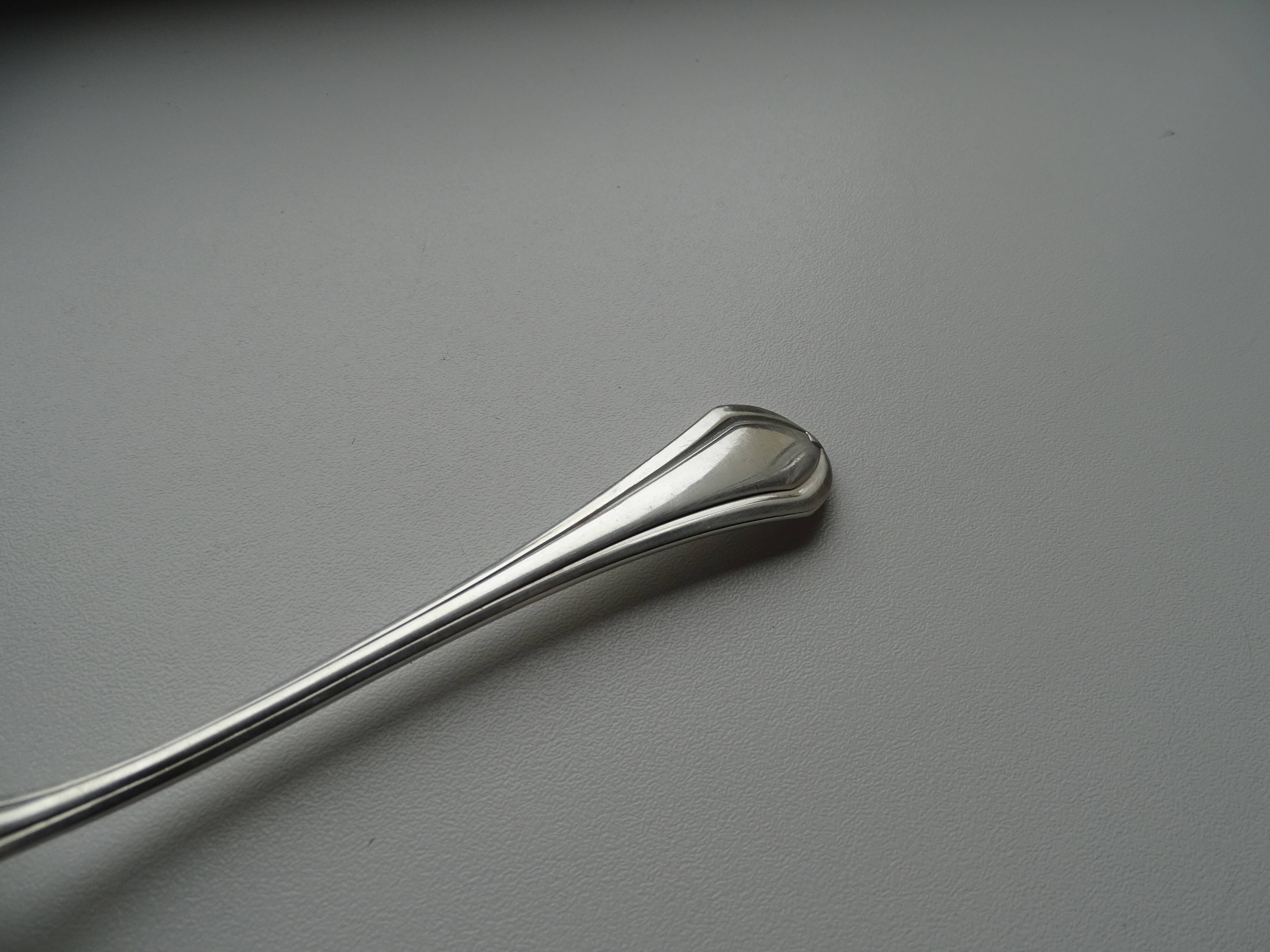 Christofle - 6 tablespoons / desserts silver metal model Printania - 20.2 cm