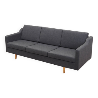 Grey sofa, Danish design, 1970s, production: Denmark