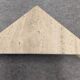 Pair of Italian travertine coffee tables by Up & Up circa 1970