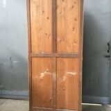 old-time oak cloakroom bank of France year 30/40