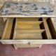 Vintage linden wood confiturier - 1930s - Natural patina