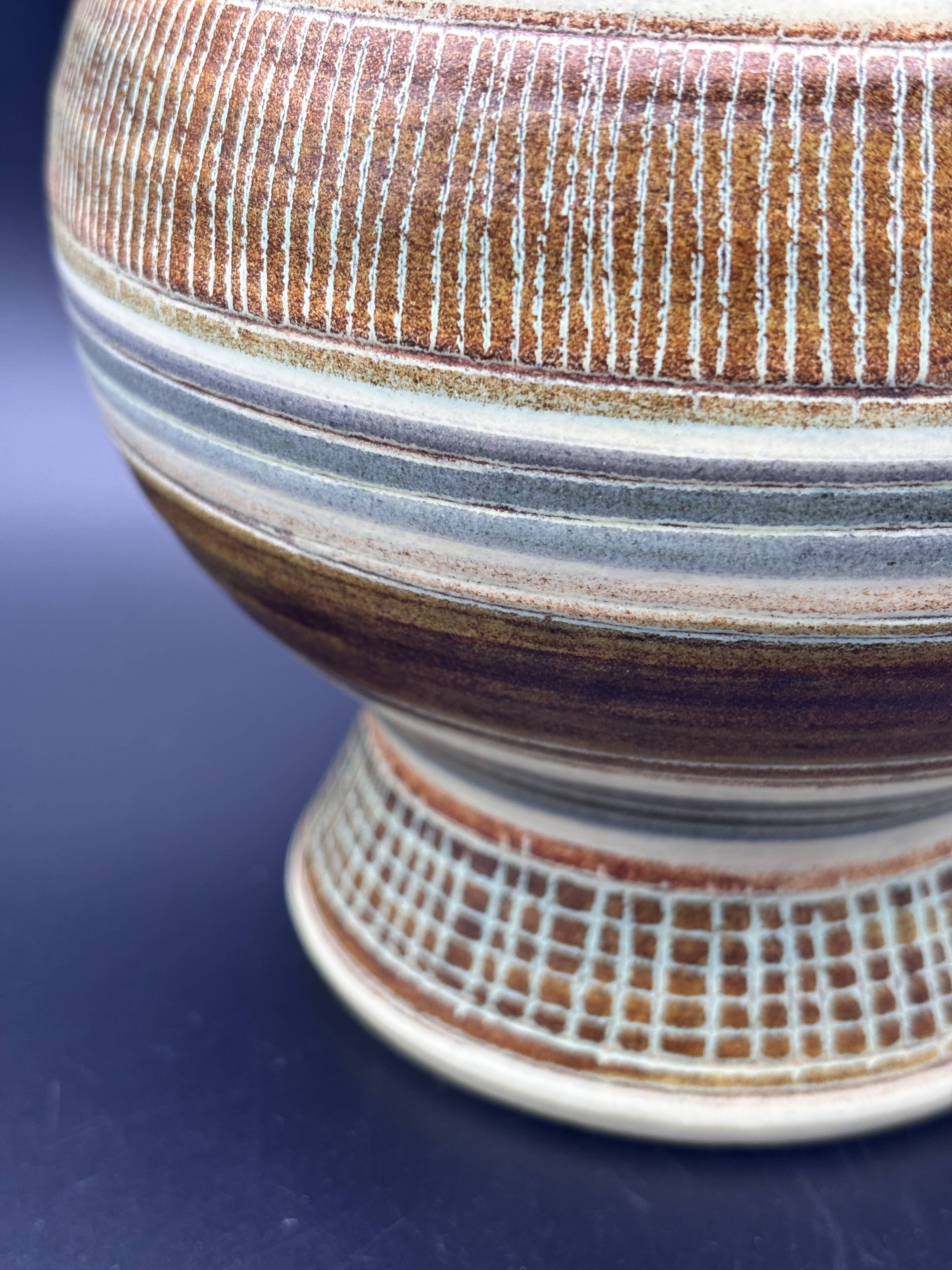 Ancient ceramic vase by Marcel Guillot