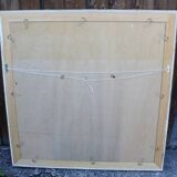 Painting Oil on panel "Charolais cattle"