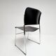 Set of 6 stacking chairs by David Rowland for HOWE, 1968