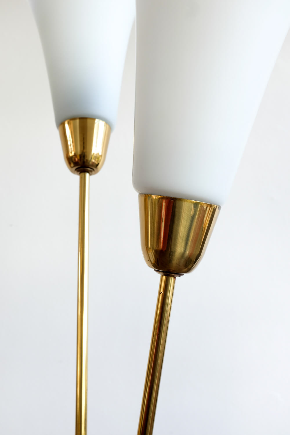 Vintage floor lamp three rods