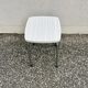 White formica stool