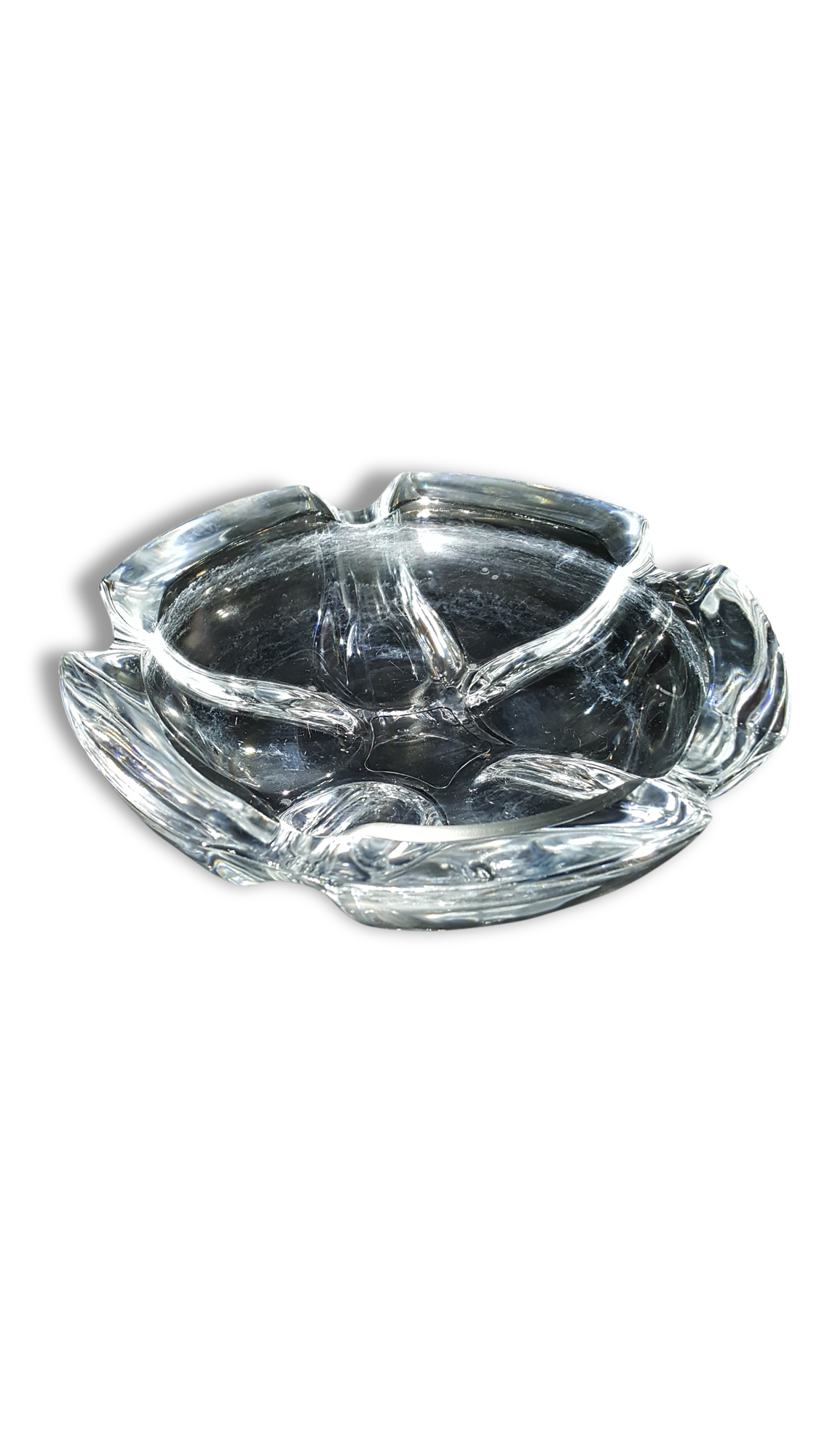 Large Crystal ashtray