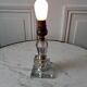 Crystal lamp foot and brass 30s