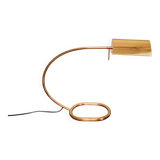 Grande lampe de bureau en laiton, Cosack Leuchten, 1970