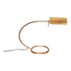 Large brass desk lamp, Cosack Leuchten, 1970
