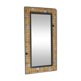 Miroir en fonte et mosaïque, années 1960.