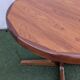 Baumann vintage dining table, solid wood, extensions