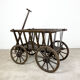Antique german goat cart farmhouse wagon