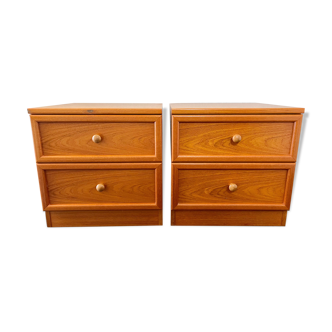 Pair of bedside tables by G Plan