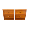 Pair of bedside tables by G Plan