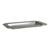 Small vintage stainless steel tray