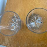 Paire de verres à absinthe fin XIXeme