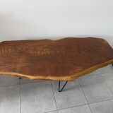 Vintage brutalist coffee table from the 60s