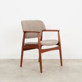 Oak armchair, Danish design, 1960s, designer: Ejner Larsen & Aksel Bender Madsen, production: Fritz