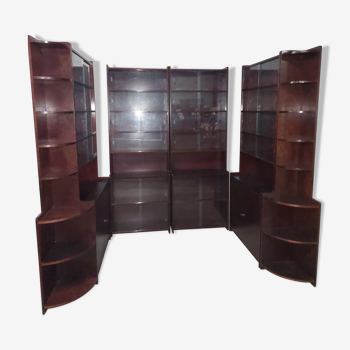 Modular showcase bookcase vintage used